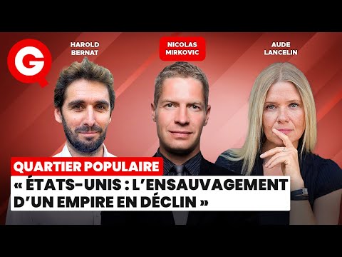 « États-Unis, l’ensauvagement d’un empire en déclin » Nikola Mirkovic, Aude Lancelin, Harold Bernat