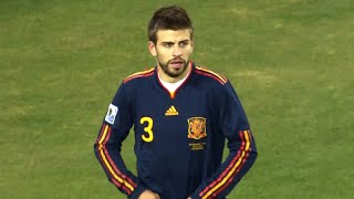Gerard Pique - Spain (2010-2012)