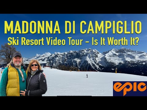 Epic Italy's Beautiful Madonna Di Campiglio Ski Resort Video Tour