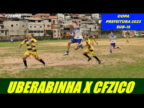 GRANDES EMOÇÕES NA COPA PREFEITURA DE FUTEBOL AMADOR 2023 UBERABINHA (2009) X CFZICO - SUB-15