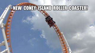 Thunderbolt Roller Coaster POV Coney Island Luna Park New York City