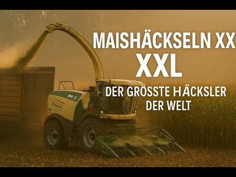Maishäckseln XXL – Der Krone Big X 1180 im Grenzeinsatz
