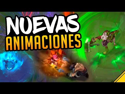 NUEVAS ANIMACIONES RIVEN, OLAF, KENNEN Y WUKONG | LoL