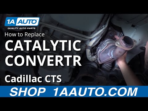 How to Replace Driver Side Catalytic Converter 03-07 Cadillac CTS
