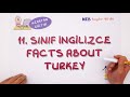 11. Sınıf  İngilizce Dersi  Facts from Turkey evokul kampı 2.hafta programını buradan indirebilirsin  https://bit.ly/3dPh6fe #İngilizce dersinde &#39;&#39;Facts About Turkey&#39;&#39; konusunu ... konu anlatım videosunu izle