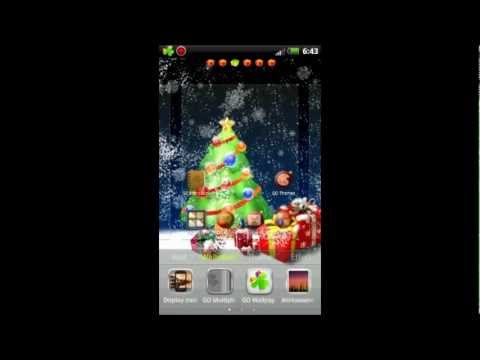 Christmas Tree for GO Launcher Video