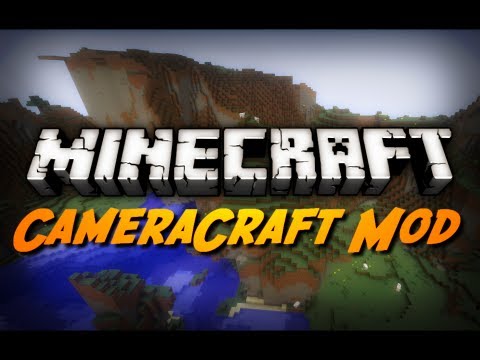 Minecraft Mod Review: CAMERACRAFT MOD!