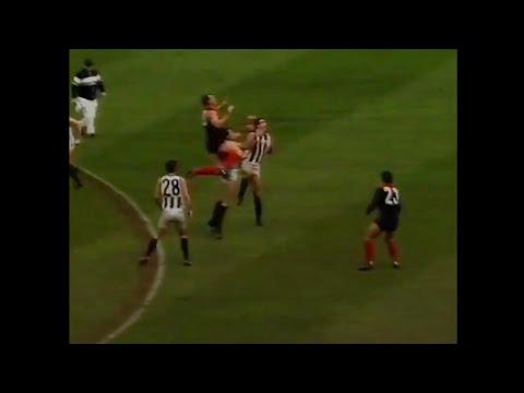 1991, Rd 21 - Darren Bennett - Melbourne v Collingwood