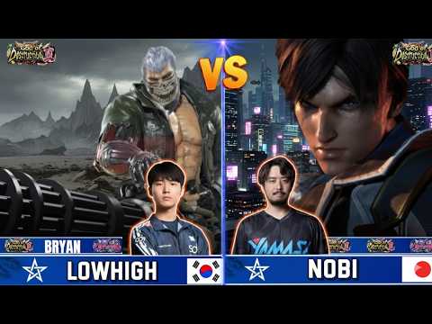 t8 lowhigh bryan vs nobi lars tekken 8