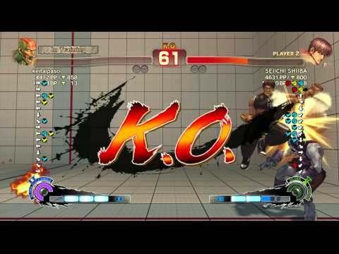 SSFIVAE~ Dhalsim (keitaipaso) vs.  Guy (SEIICHI SHIIBA) HD