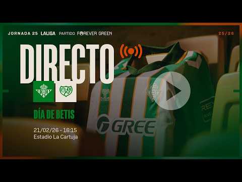 🚨 DIRECTO | Real Betis - Rayo Vallecano ⚽💚 | VÍVELO CON NOSOTROS