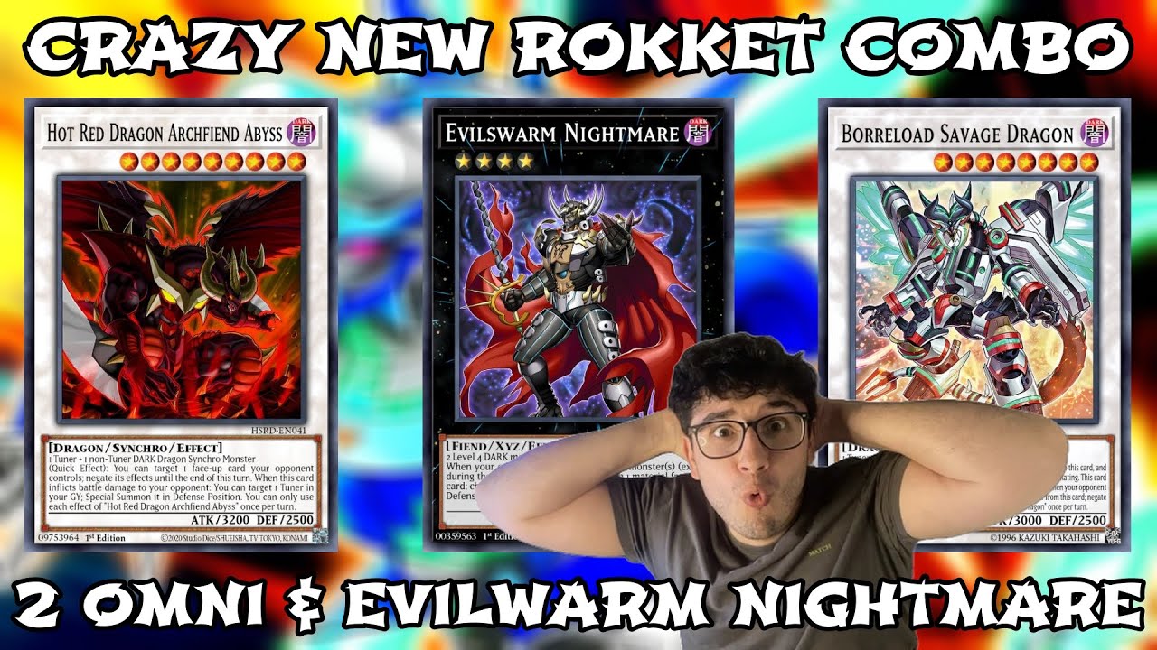Yu-Gi-Oh! Duel Links || NEW CRAZY ROKKET COMBO! BORRELOAD SAVAGE, ARCHFIEND ABYSS AND NIGHTMARE!