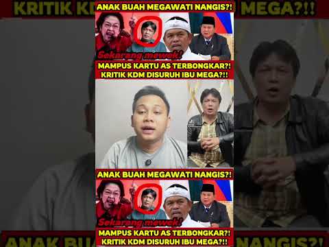 Anak buah megawati klarifikasi usai beri kritik KDM soal pajak tanpa KTP?!!