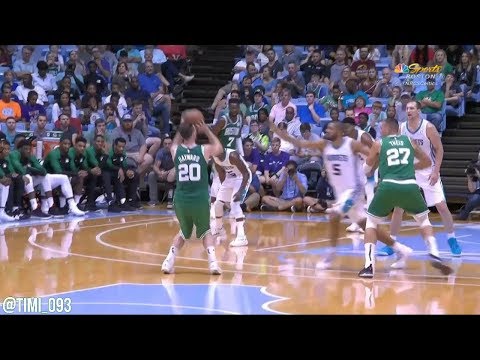 Gordon Hayward Preseason Highlights vs Charlotte Hornets (10 pts, 3 reb) | First game BACK!