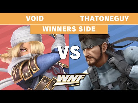 WNF 3.6 CLG VoiD (Sheik) vs ThatOneGuy (Snake) - Winners Side - Smash Ultimate
