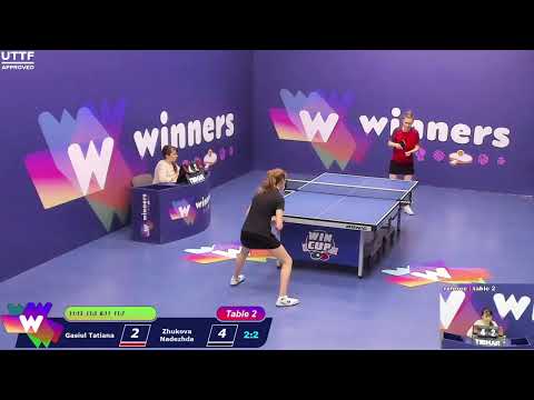 WINners CUP table 2  05.02   Gasiul Tatiana - Zhukova Nadezhda  21:00