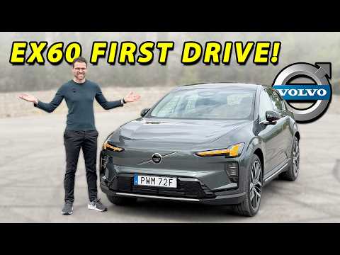 Volvo EX60 driving REVIEW - can it really beat BMW iX3 and Mercedes GLC EQ?