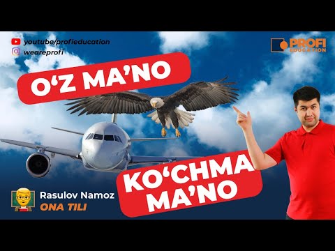 Yengil ona tili. 5-Dars: Leksikologiya.