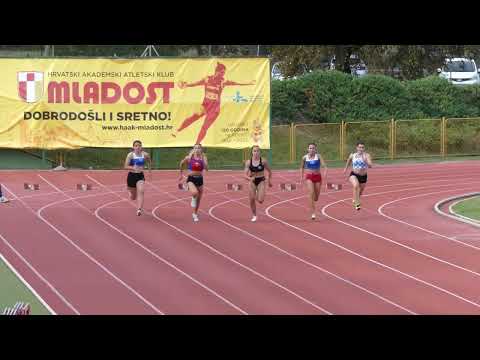 100 m - Mlađe seniorke - Kvalifikacije - Skupina 2/2