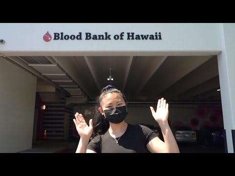 What's it like to give blood?