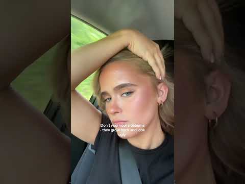 Don’t wax your sideburns gals #christiangirl #skincare #funny #relatable #waxing #dermaplaning