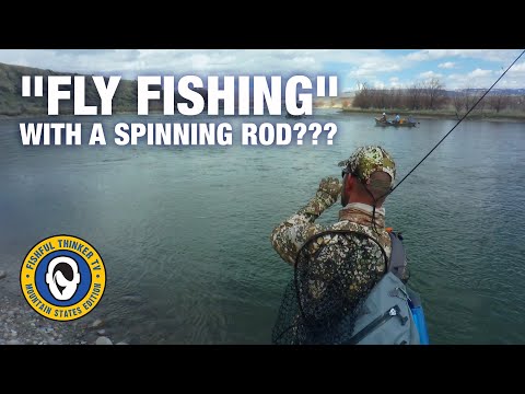 "Fly Fishing" with a Spinning Rod???