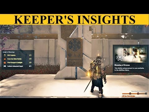 AC ODYSSEY Judgment of Atlantis: Keeper's Insight All Locations