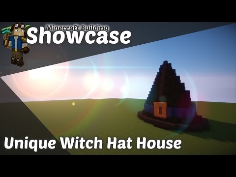 Minecraft Building :: Showcase - Unique Witch Hat House