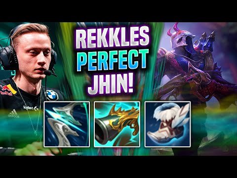 REKKLES PERFECT GAME WITH JHIN! - KC Rekkles Plays Jhin ADC vs Vayne! | Preseason 2022