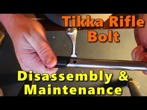 Tikka T3/T3X Rifle Bolt Disassembly & Maintenance