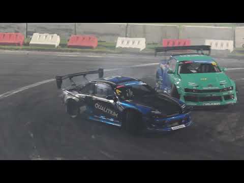 Drift Masters EC Płock 2019 (Runda 3) - TOP 8 (Borkowski vs Deane) - dogrywka
