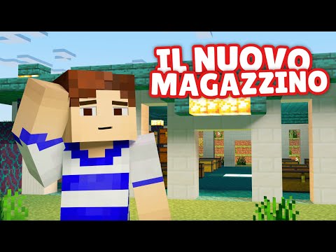 COSTRUIAMO IL NUOVO MAGAZZINO AUTOMATICO! | Minecraft Loplus Live