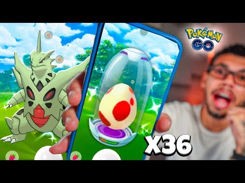 36x NOVOS OVOS DE 12KM & MINHA MEGA LEVEL 50 - POKEMON GO| Cris |