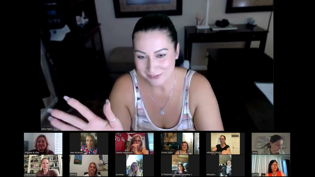 Zoom meeting with my Balkan Digital Business Partners