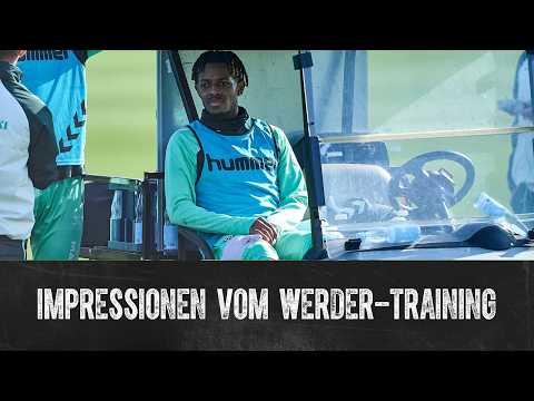 Mbangula-Schreck und Backhaus-Paraden: Das Werder-Training vorm Abstiegskracher gegen Heidenheim