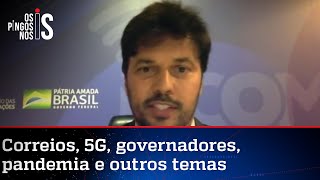 Exclusivo: Ministro Fábio Faria participa de Os Pingos nos Is