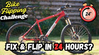 Flipping a Bike in UNDER 24 Hours for Extra Profit! Fast Mountain Bike Flip Challenge (EP.3)