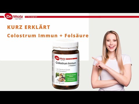 Kurz erklärt: Colostrum Immun + Folsäure