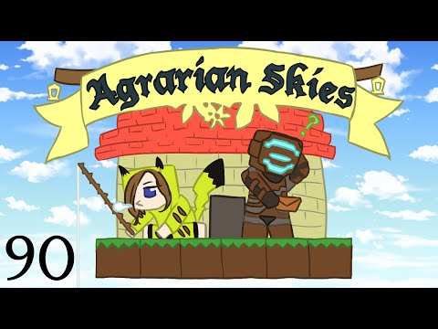 Minecraft Agrarian Skies ep90 - I live in the past