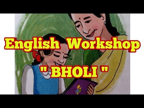 English Workshop "BHOLI" (std -10th) Third Language