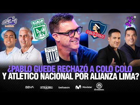 ¡¡PABLO GUEDE, DT DE ALIANZA LIMA, NOS VISITA EN #FÚTBOLSATÉLITE!!