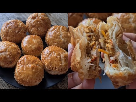 Chicken Puff Pastry Recipe | Chicken Patties Recipe | Quick and Easy Chicken Patties