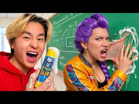 KPop Demon Hunters Survive World's Strictest School Using Life Hacks!