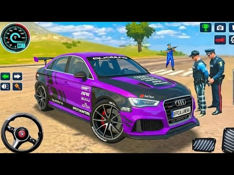 Police Drift Car Driving Simulator - Police Chase Crime City Officer - Android GamePlay