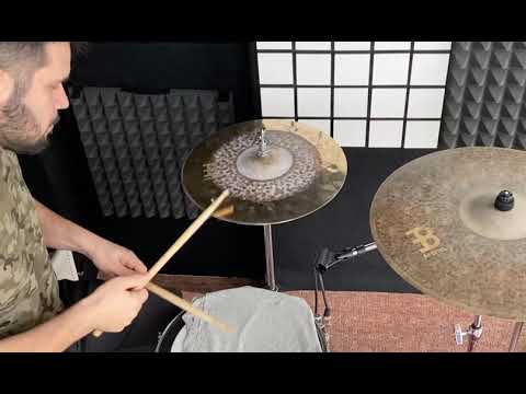 Meinl 15” Byzance Extra Dry Dual Hi Hat: “Honest”  sound test
