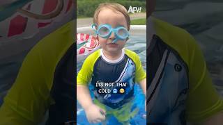 ITS NOT THAT COLD! ITS FREEZING 😂🥶 Video by: AFV
