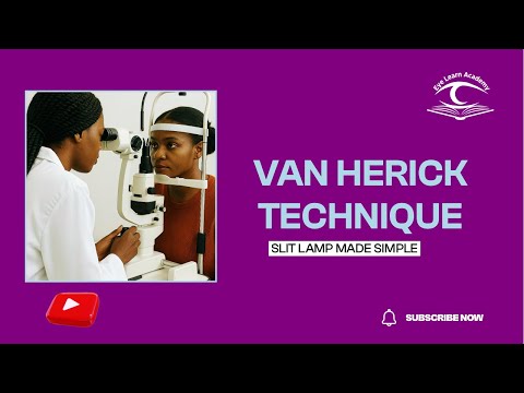 How to Perform the Van Herick Test | Optometry Slit Lamp Tutorial.