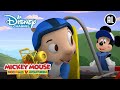 Mickey Mouse Doldwaze avonturen | ? De Mini Kart Wedstrijd| Disney Channel NL