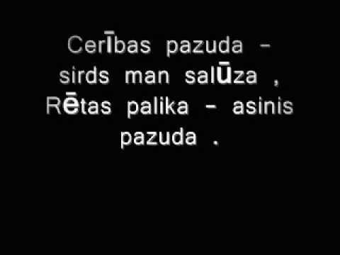 Felkers - Asinis pazuda. (lyric video)