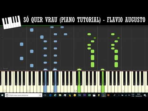 Como tocar MC MM - Só Quer Vrau (Piano Tutorial)